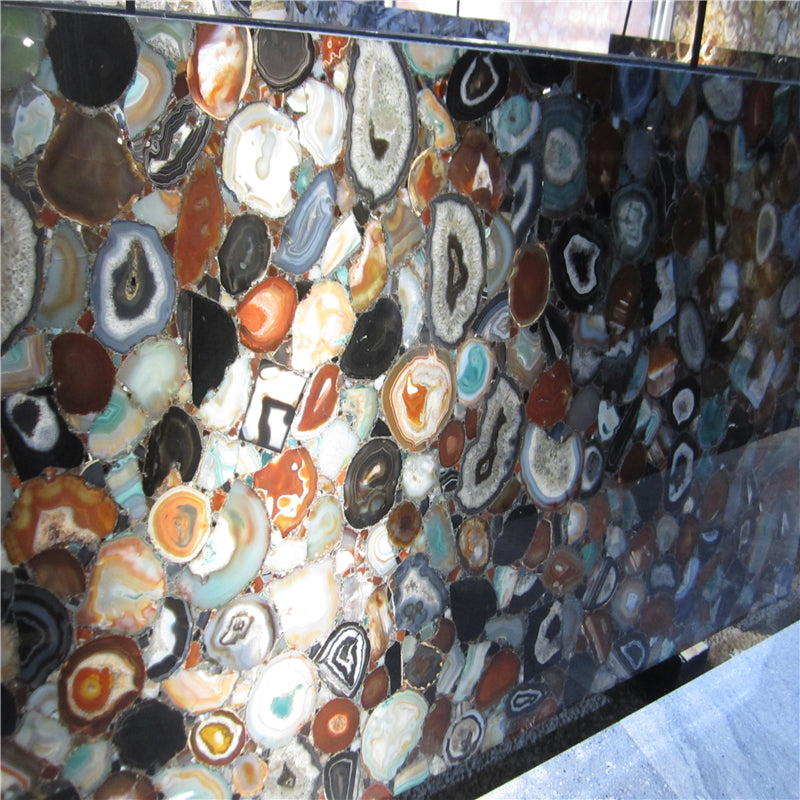Multicolor Agate Slab