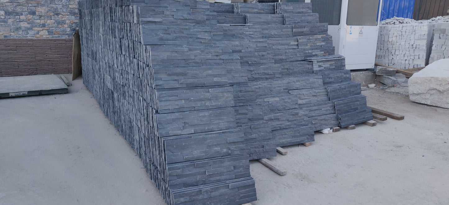Black Quartzite Stone Veneer