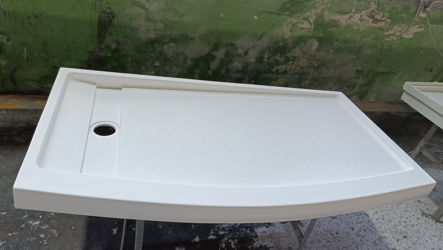 Receveurs de douche en marbre moulé