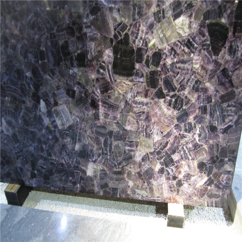 Fluorite Agate Slab