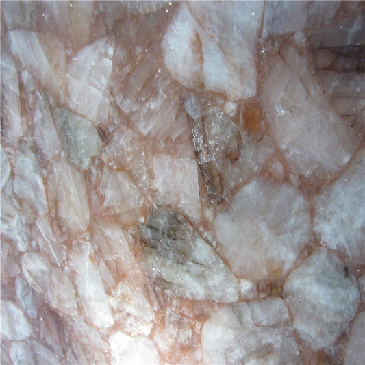 Orange Crystal Quartz Slab