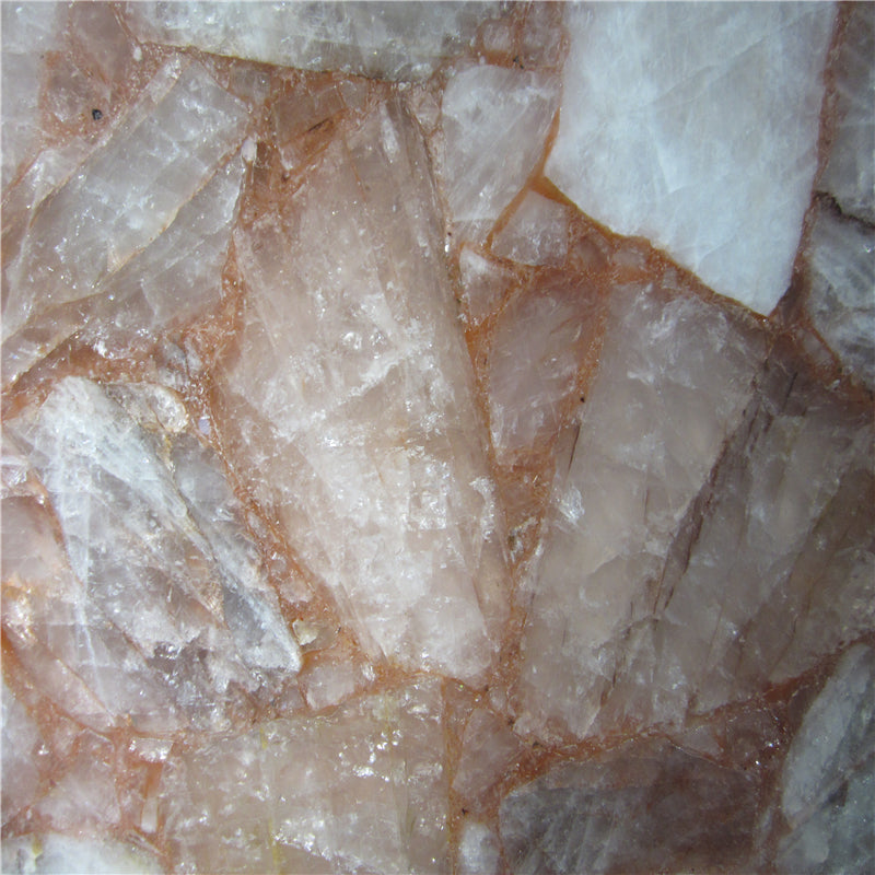 Orange Crystal Quartz Slab