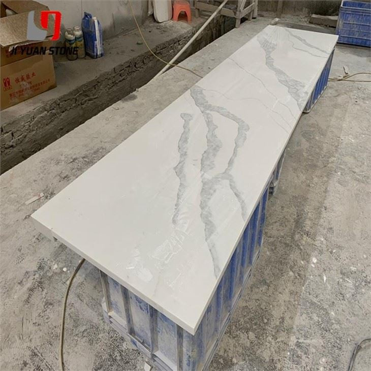Pure White Quartz Countertops
