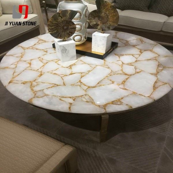 White Agate Stone Top