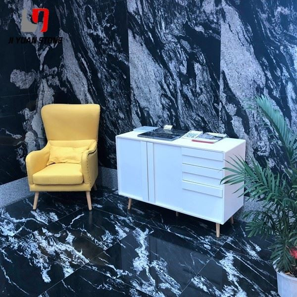 White And Black Granite Kitchen Counters