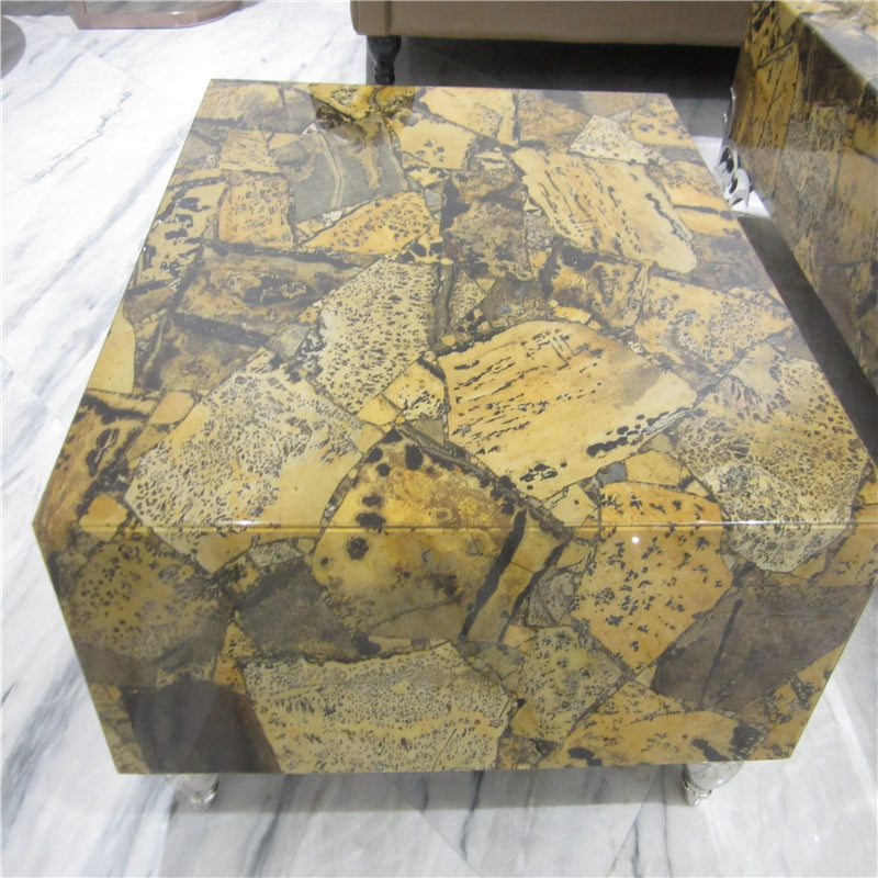 Yellow Fossils Slabs