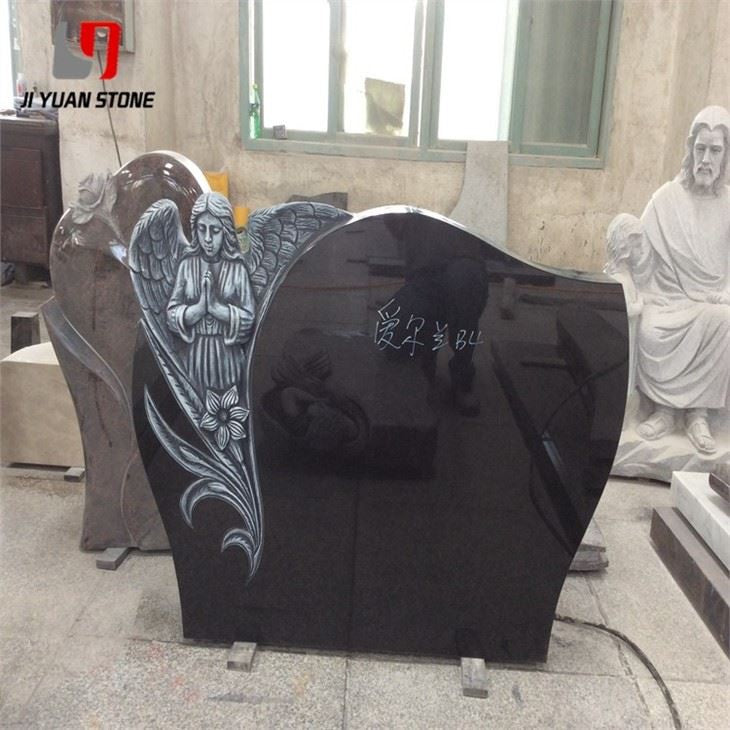 Grey Granite Memorial Stone