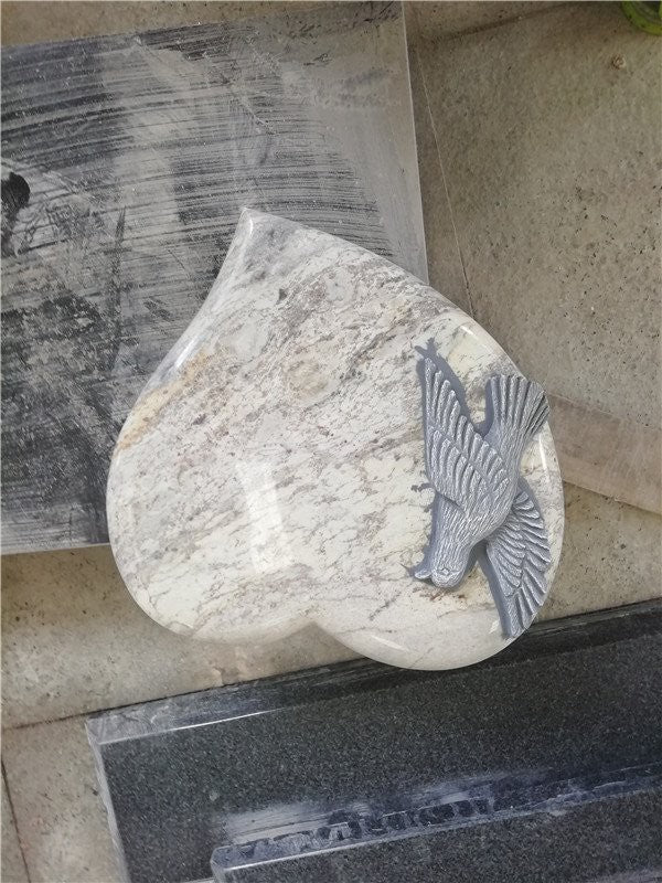 White Marble Headstone
