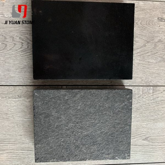 Bordillo de granito negro