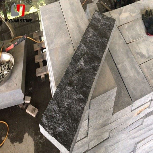 Bordillo de granito negro