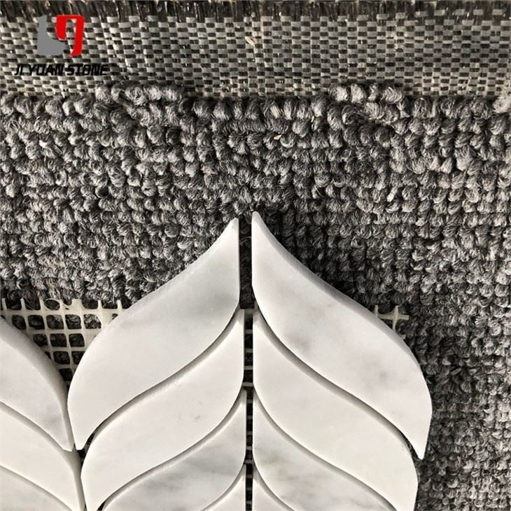 Marble Leaf Mosaic Tile