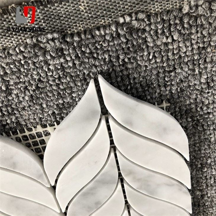 Marble Leaf Mosaic Tile