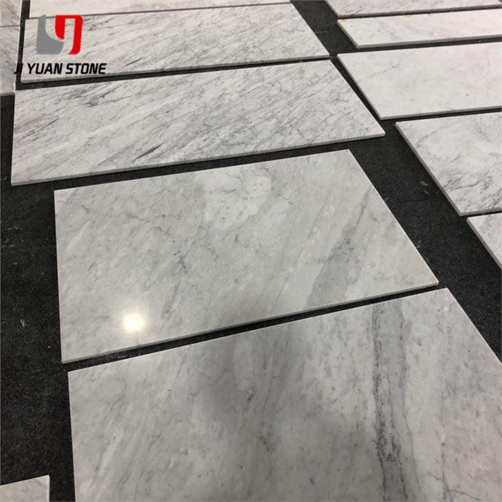 Bianco Carrara Honed Marble Tile