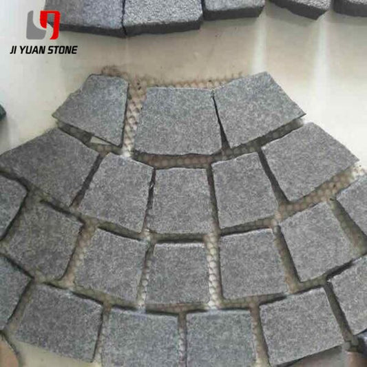 Bordillo de granito negro