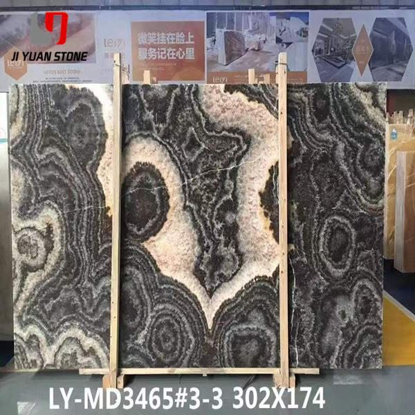 Black Onyx Marble Slab