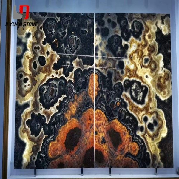 Black Onyx Marble Slab
