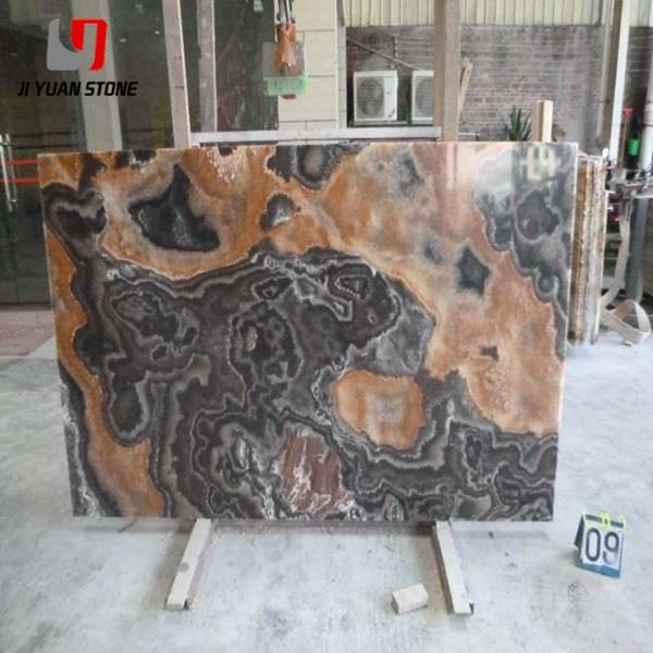 Black Onyx Marble Slab