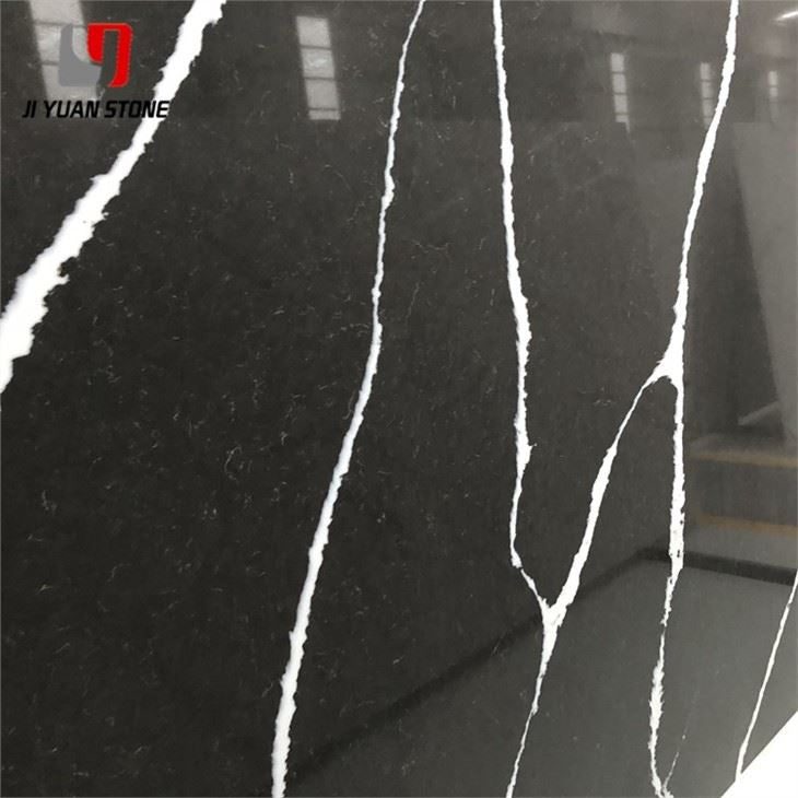 Black Quartz Slab
