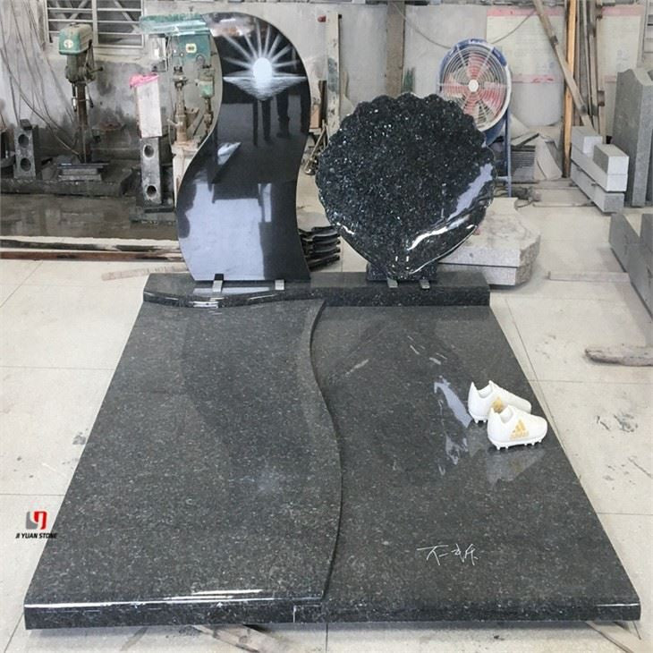 Grey Granite Memorial Stone