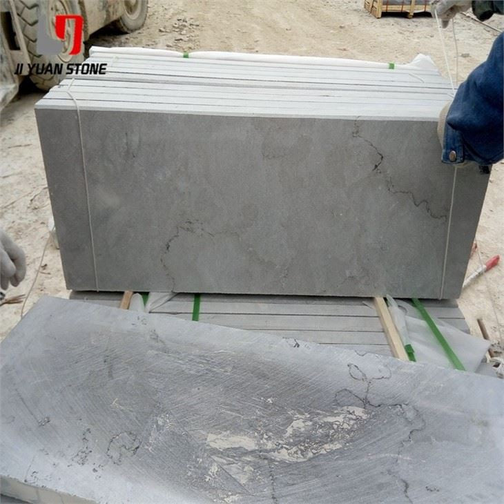 Carreaux en pierre bleue adoucie