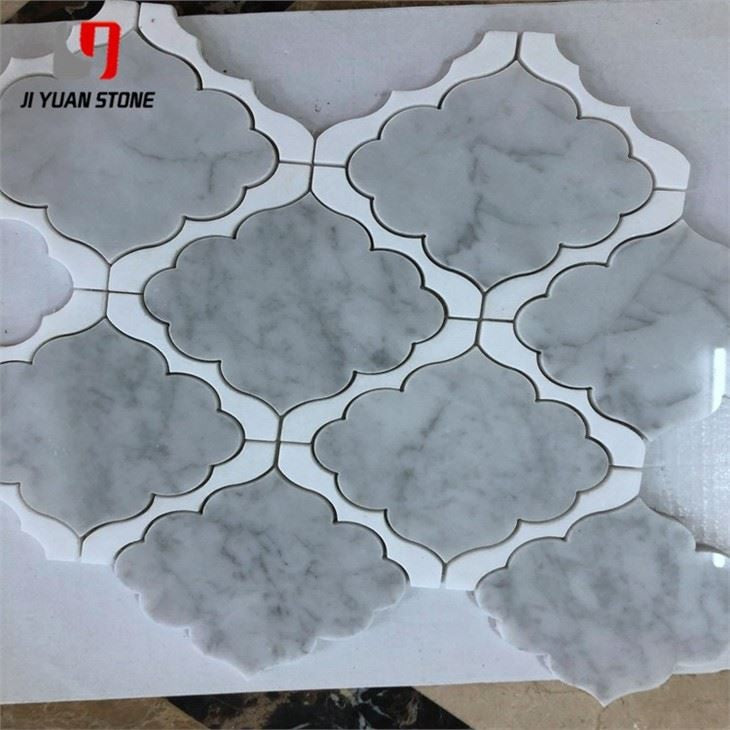 Luxury Water Jet Mosaic Marble Tile