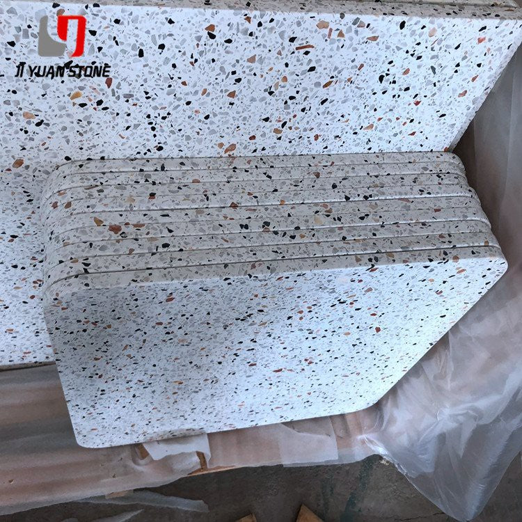 Comptoirs en terrazzo en béton