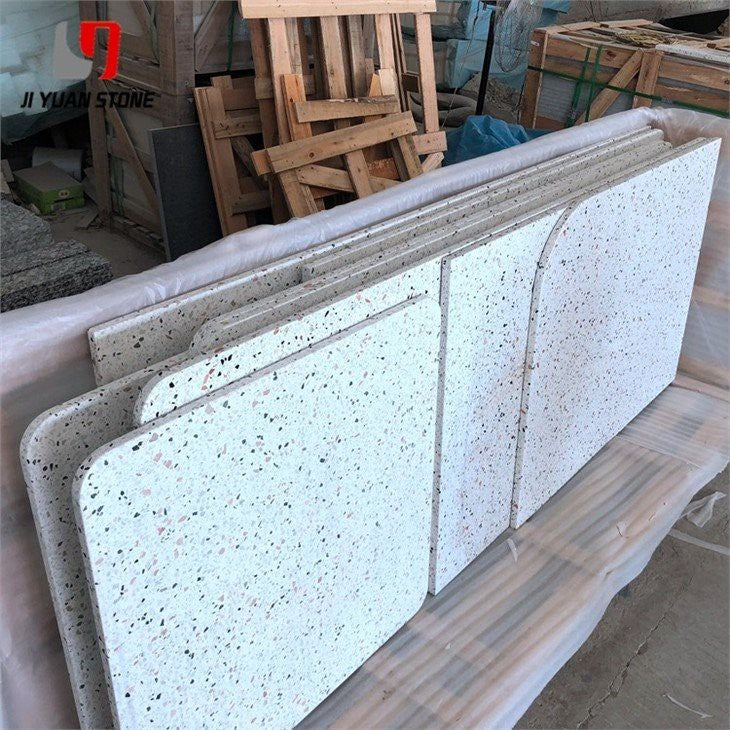 Comptoirs en terrazzo en béton