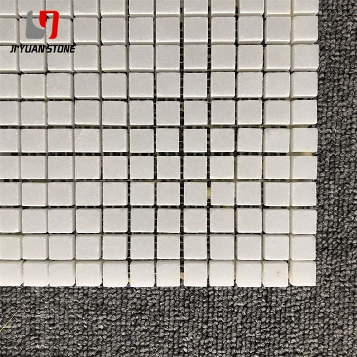 Thassos Mosaic Marble Hexagon Tile