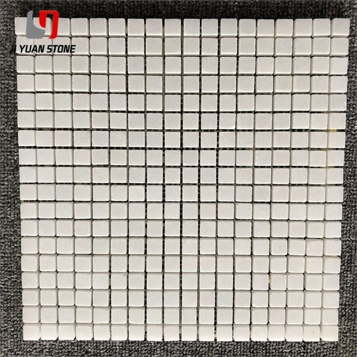 Thassos Mosaic Marble Hexagon Tile