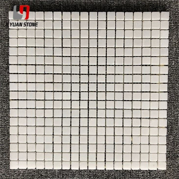 Thassos Mosaic Marble Hexagon Tile