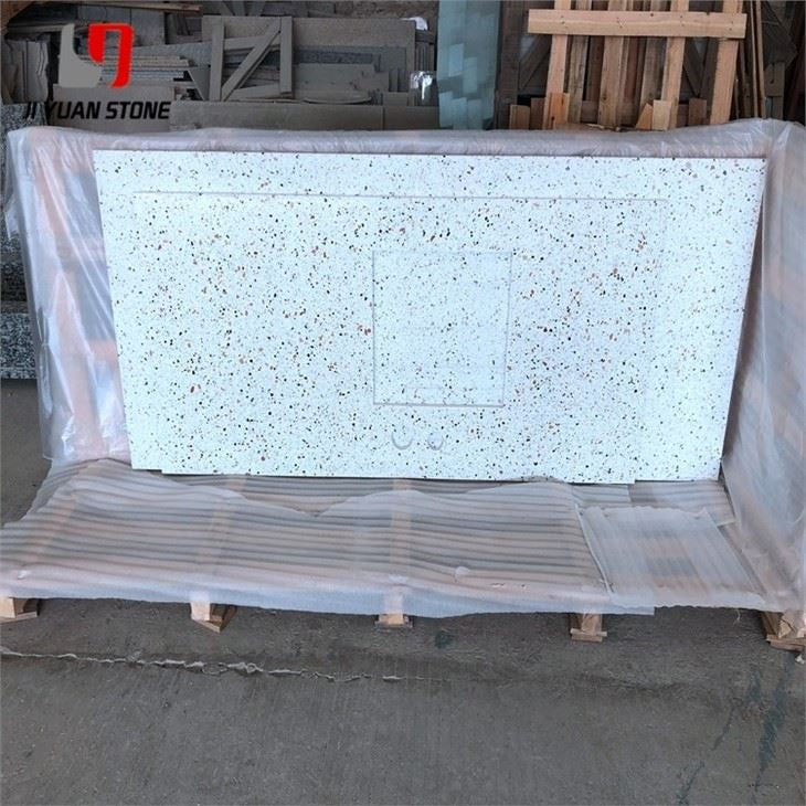 Mesa de comedor de terrazo personalizada
