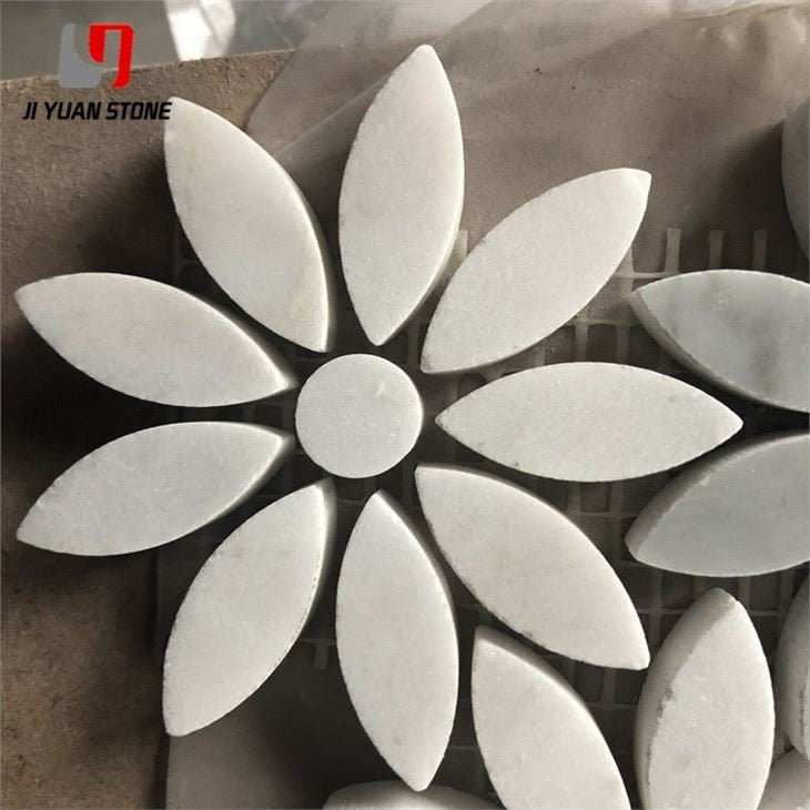 Marble Flower Mosaic Tile