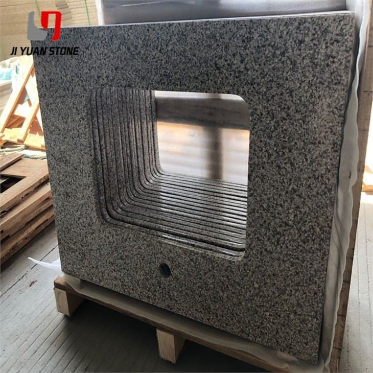 Meuble-lavabo avec comptoir en granit