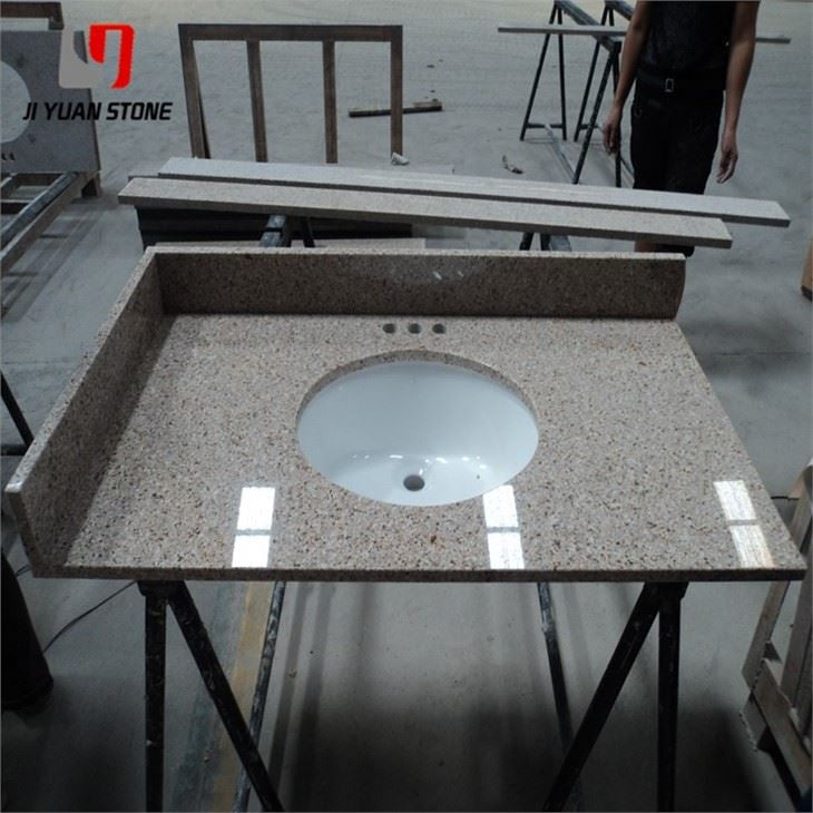 Meuble-lavabo avec comptoir en granit