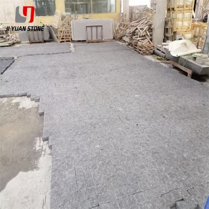 Granite Cube Driveway