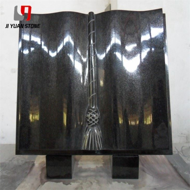 Piedra conmemorativa de granito gris
