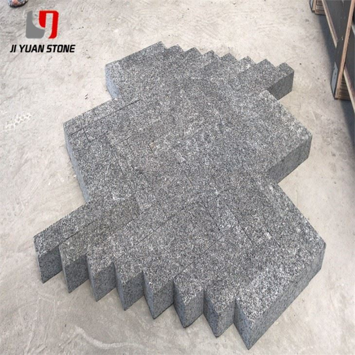 Bordillo de granito negro