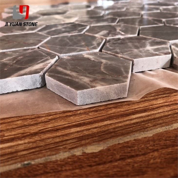 Gray Marble Mosaic