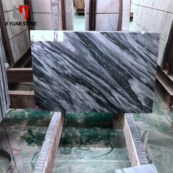 Carreaux de marbre gris