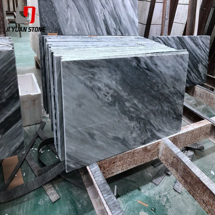 Carreaux de marbre gris