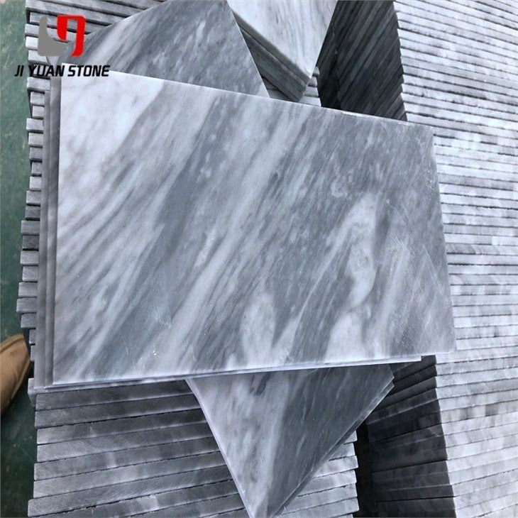 Carreaux de marbre gris