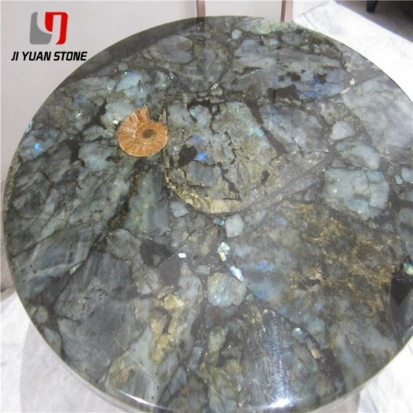 Labradorite Blue Agate Slab