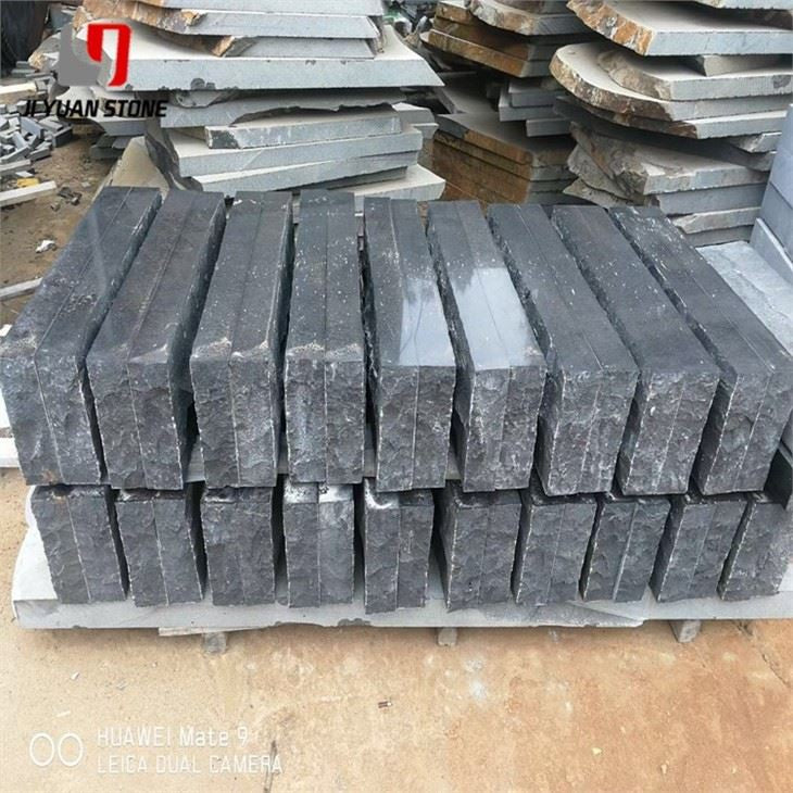 Bordillo de granito negro
