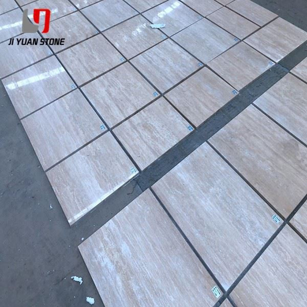 Light Walnut Travertine Coping