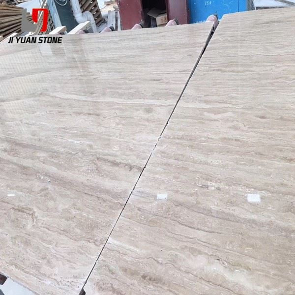 Light Walnut Travertine Pavers