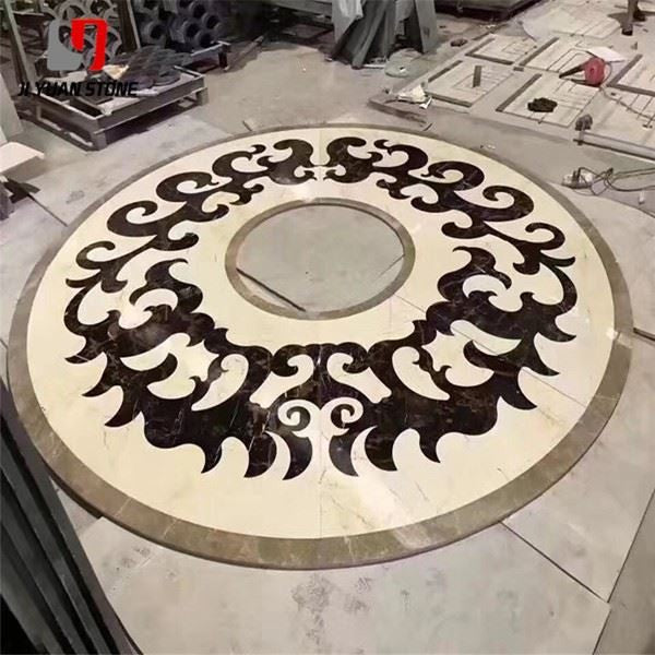 Marble Medallion Floor Tile
