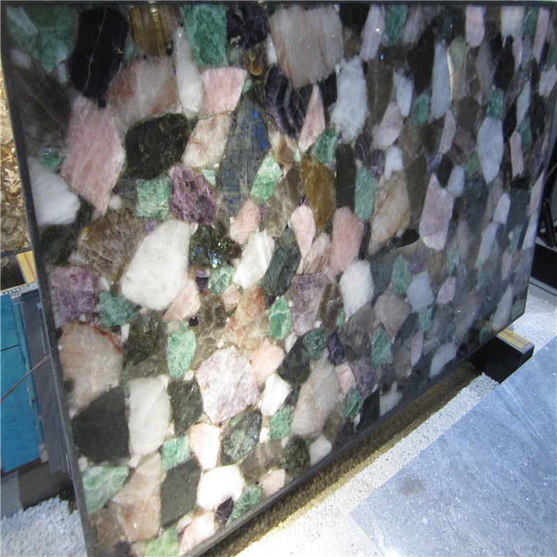 Multicolor Quartz Slab