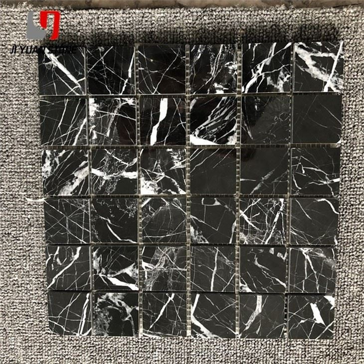 Nero Marquina Marble Mosaic
