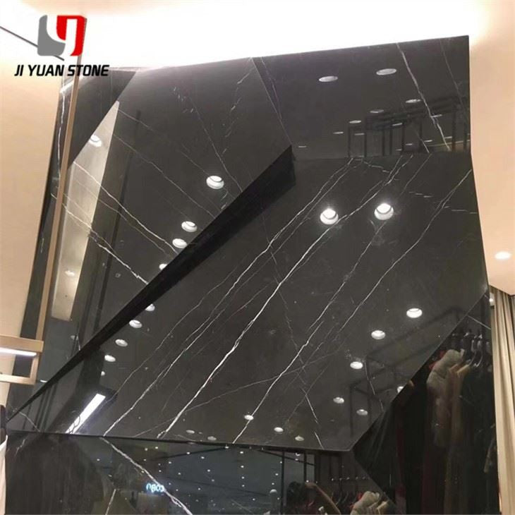 Nero Marquina Black Marble Tile