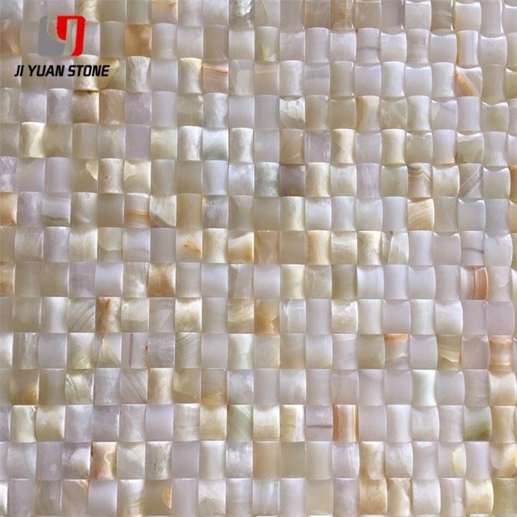 Mosaïque en onyx miel